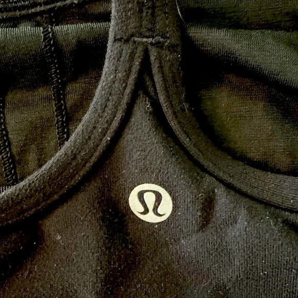 Lululemon Power Y Tank Size- Black - Size 4 - Picture 8 of 8
